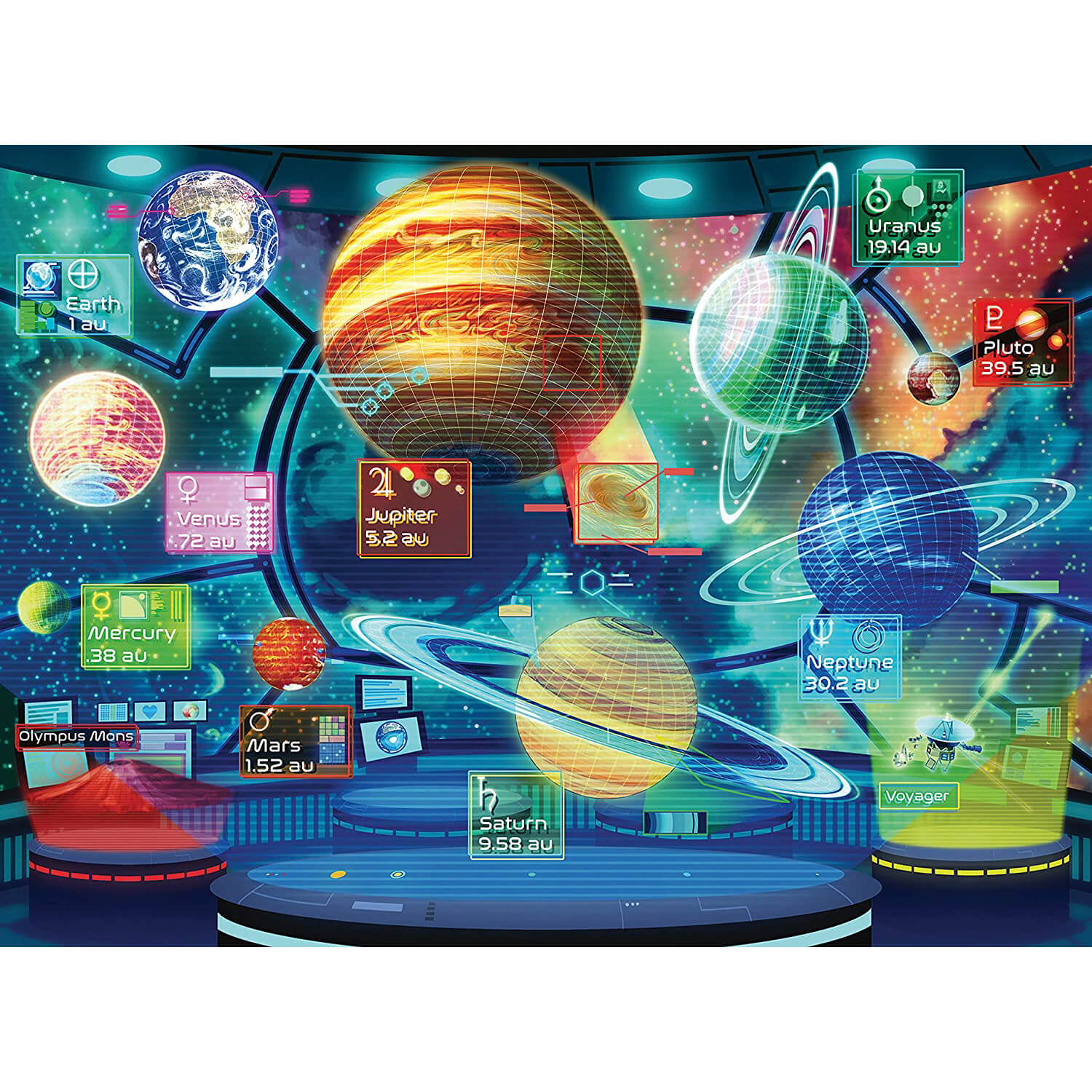 Ravensburger Planet Holograms 300 Piece Puzzle