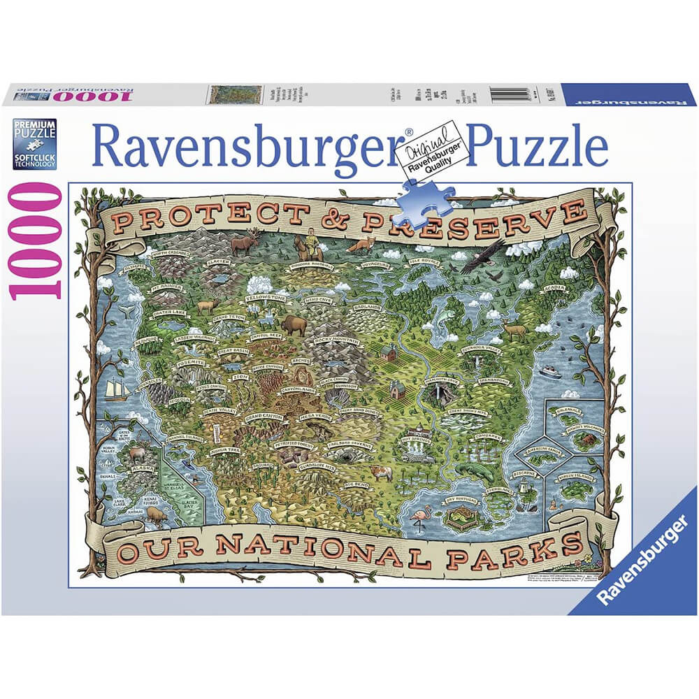 Ravensburger Protect & Preserve USA 1000 Piece Puzzle