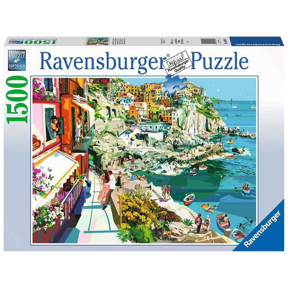 Ravensburger Romance in Cinque Terre 1500 Piece Jigsaw Puzzle