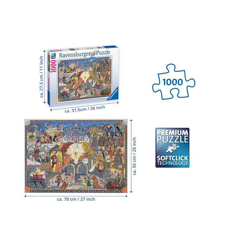 Ravensburger Romeo & Juliet 1000 Piece Puzzle