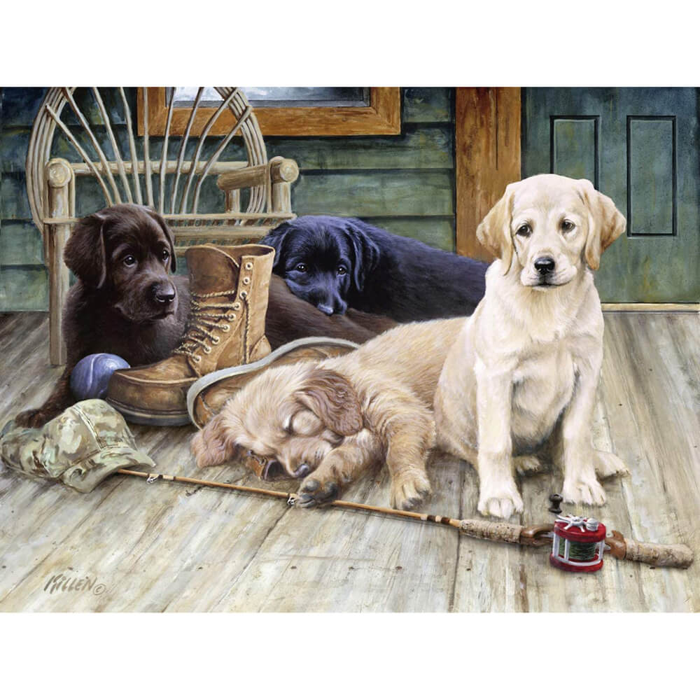 Ravensburger Ruff Day 750 pc Large Format Puzzle