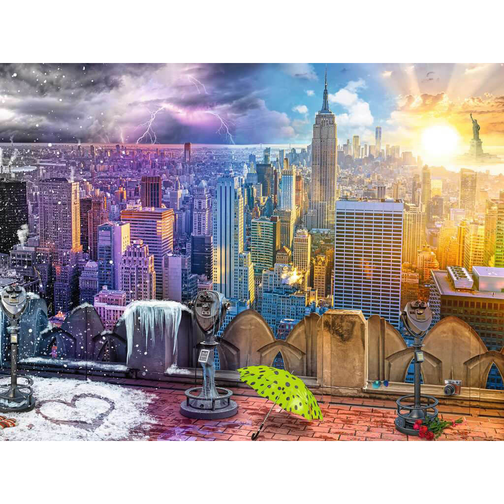 Ravensburger Seasons of New York 1500-Piece Puzzle