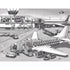 Ravensburger See-Inside Frame Puzzles At the Airport 41 pc Puzzle