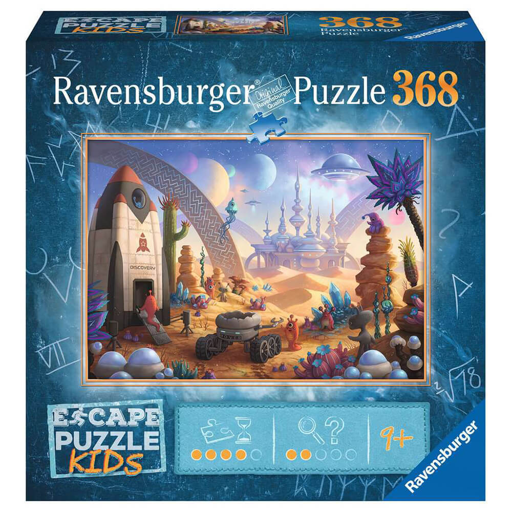 Ravensburger Space Storm Strike Escape 368 Piece Jigsaw Puzzle