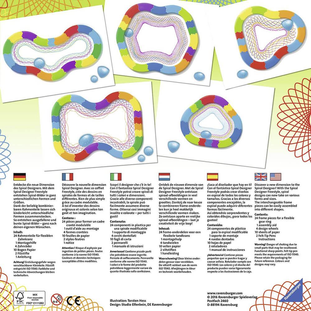 Ravensburger Spiral Designer - Spiral Designer Freestyle