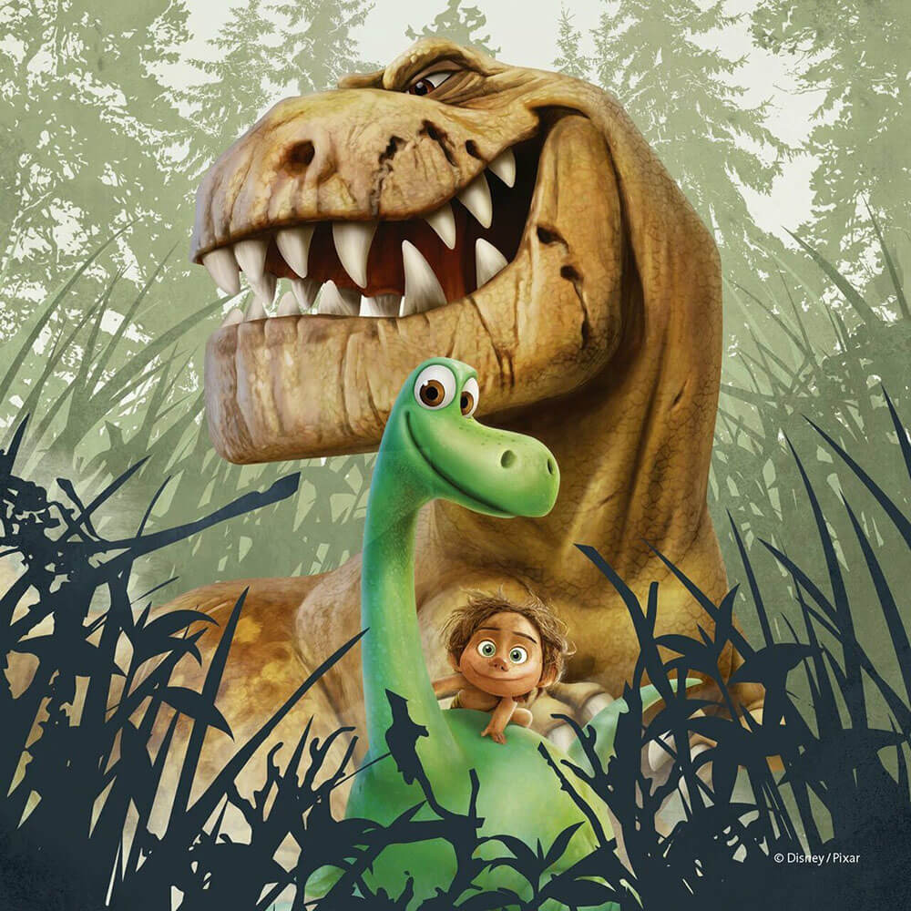 Ravensburger The Good Dinosaur The Dino Gang 3 x 49 pc Puzzles