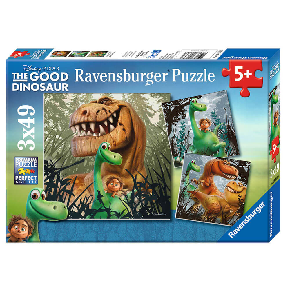 Ravensburger The Good Dinosaur The Dino Gang 3 x 49 pc Puzzles