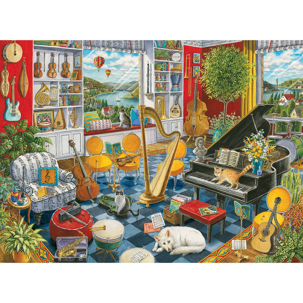 Ravensburger The Music Room 500 Piece Puzzle
