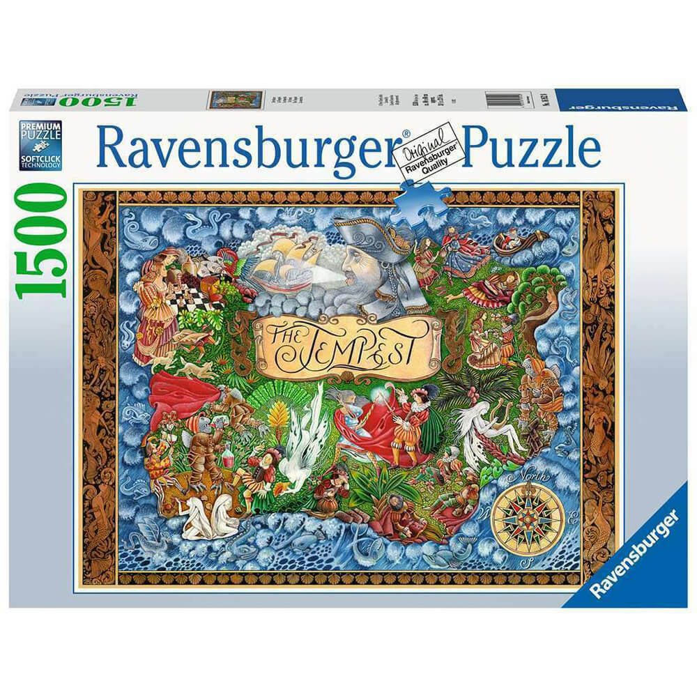 Ravensburger - puzzle adulte - puzzle 1500 p - le livre magique des contes  disney - 16318 Ravensburger