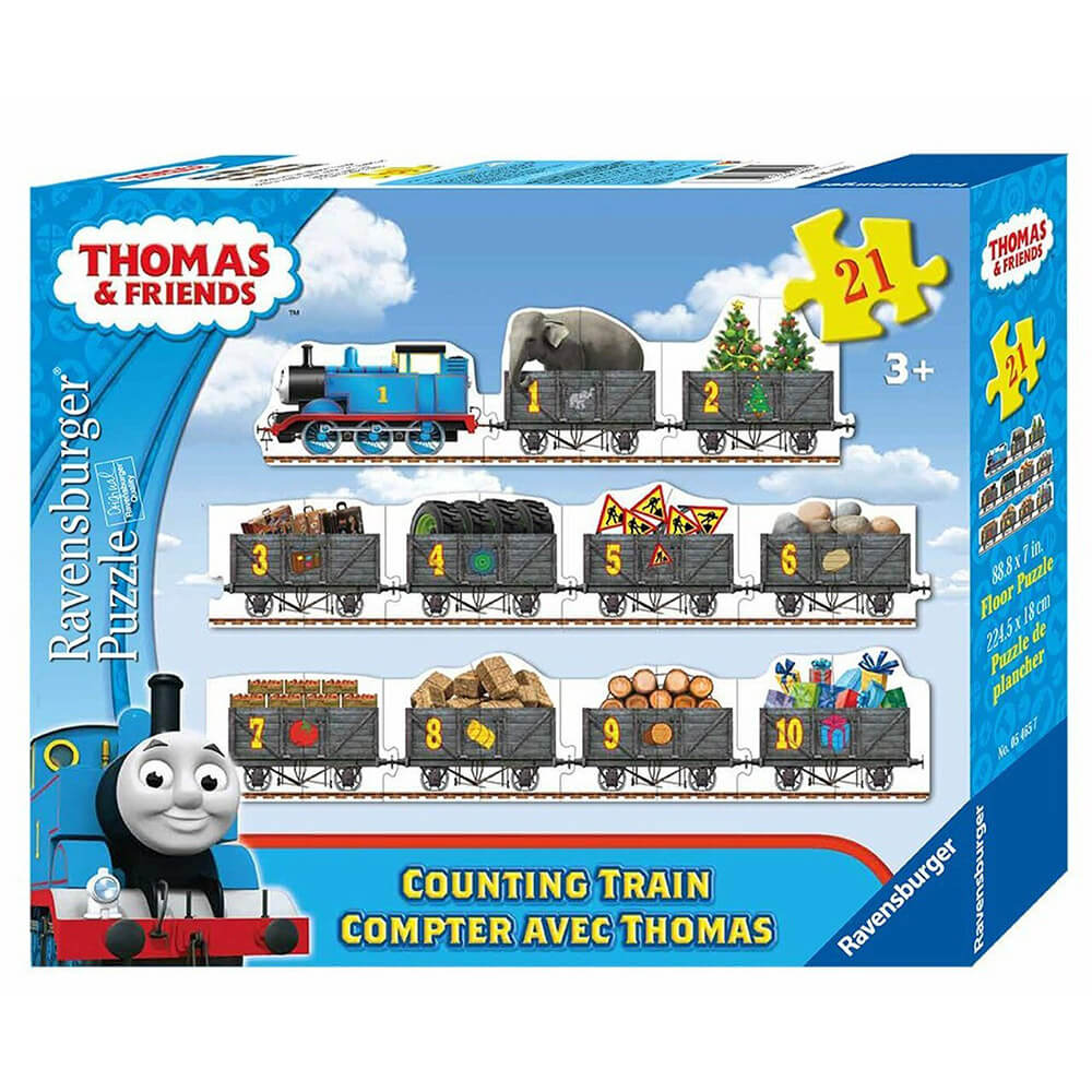Ravensburger Thomas & Friends - Counting Train (21 pc Shaped Puzzle)