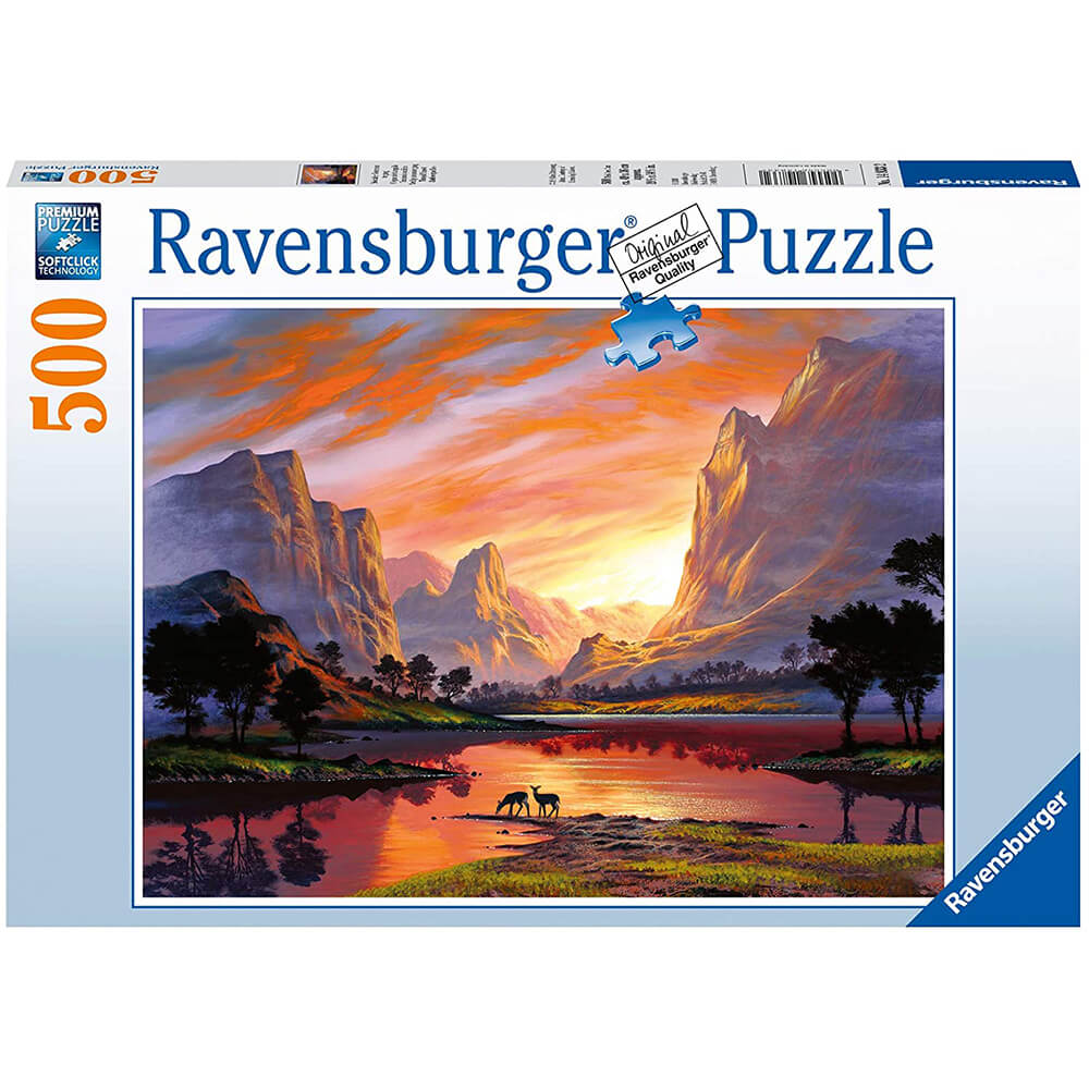 Ravensburger Tranquil Sunset 500 Piece Jigsaw Puzzle