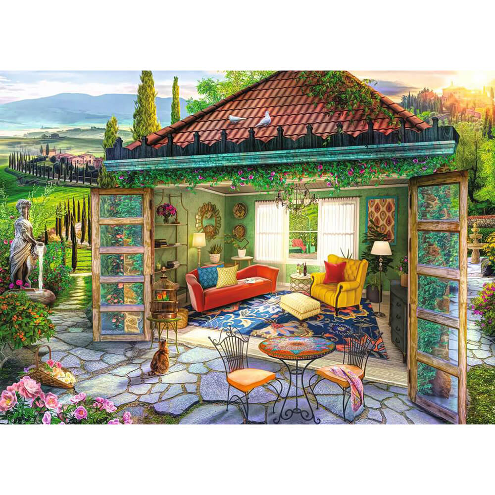 Ravensburger Tuscan Oasis 1000 Piece Jigsaw Puzzle