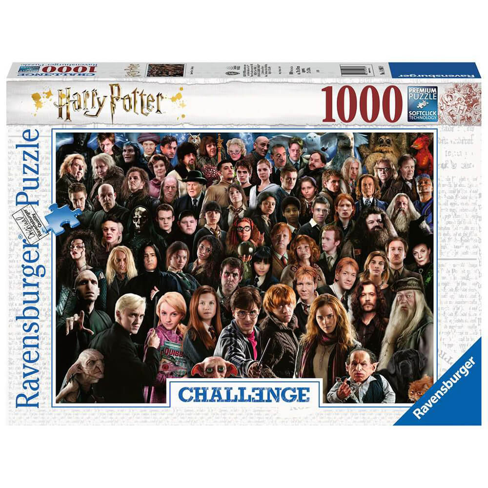 Ravensburger Warner Brothers Harry Potter Challenge 1000 Piece Jigsaw Puzzle