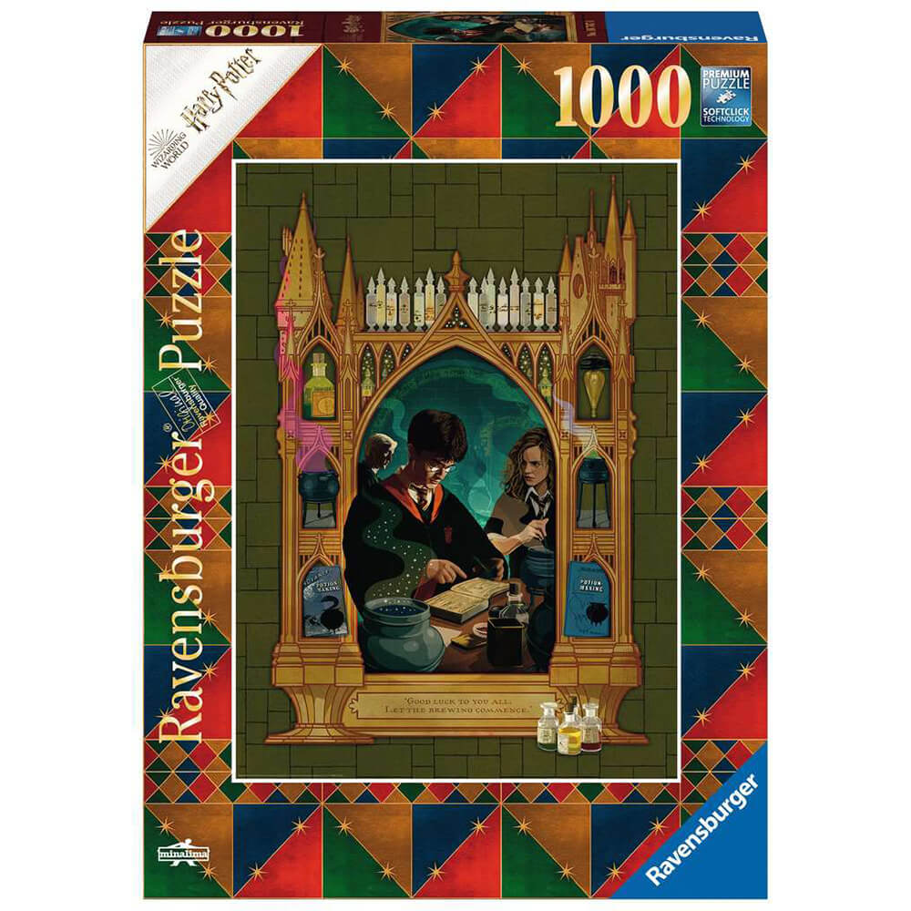 Ravensburger Warner Brothers Harry Potter Reading Collector's Edition 1000 Piece Jigsaw Puzzle