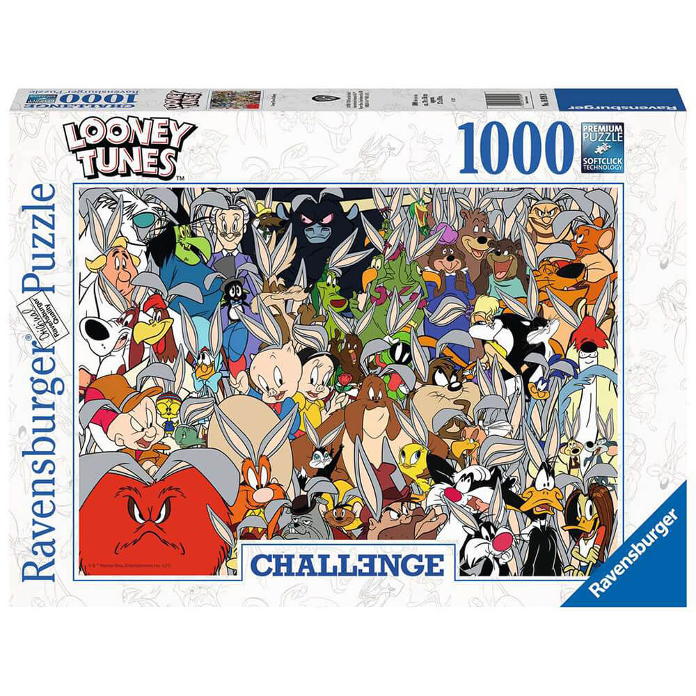 Ravensburger Warner Brothers Looney Tunes Challenge 1000 Piece Jigsaw Puzzle