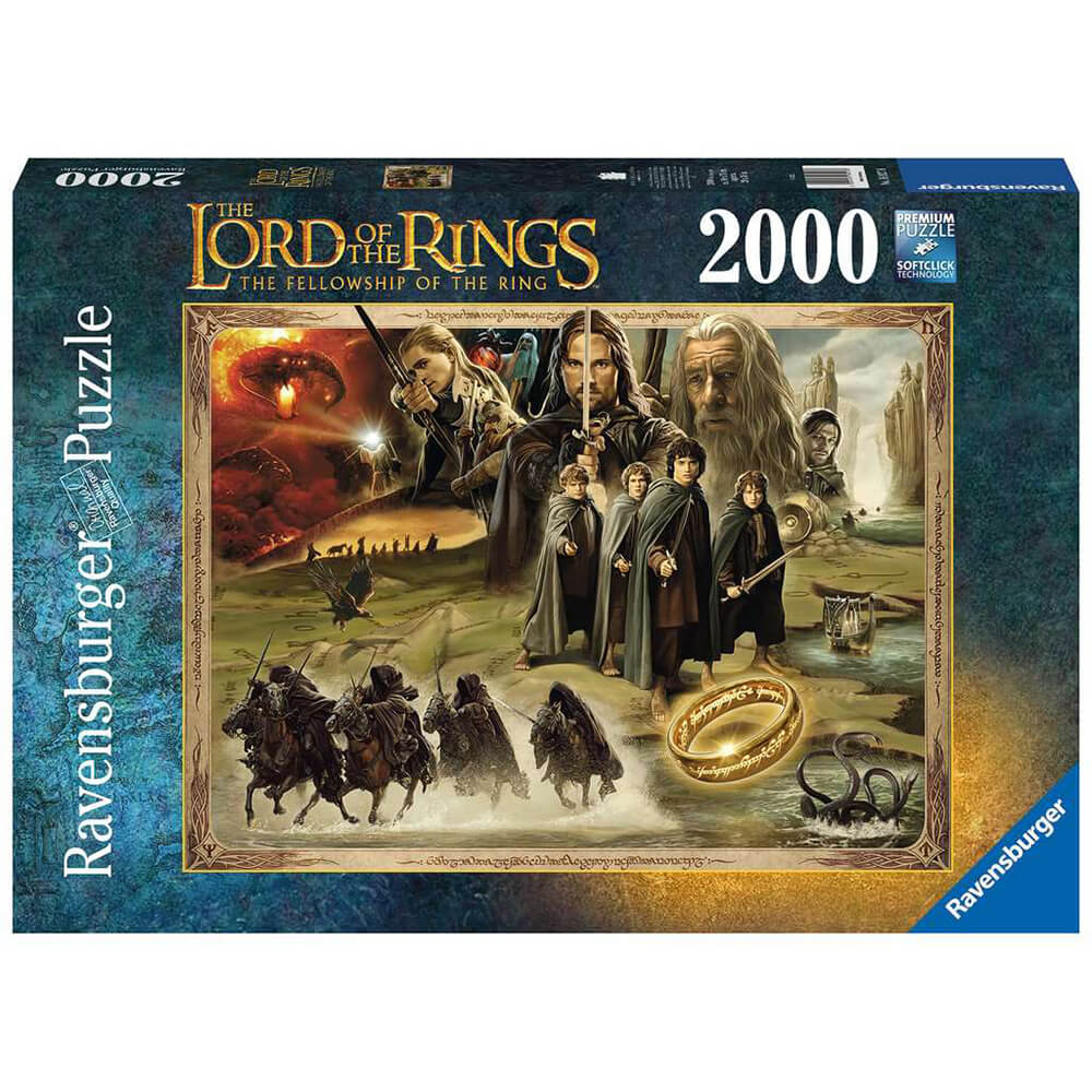 Ravensburger Warner Brothers Lord Of The Rings - Fellowship of the Ring 2000 Piece Jigsaw Puzzle