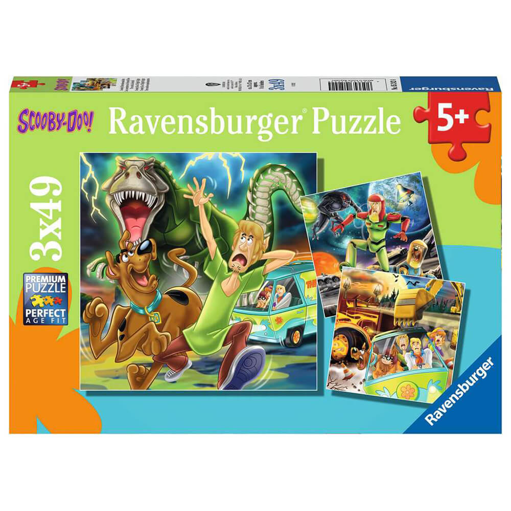 Ravensburger Warner Brothers Scooby-Doo 3 Night Fright 3 x 49 Piece Jigsaw Puzzle