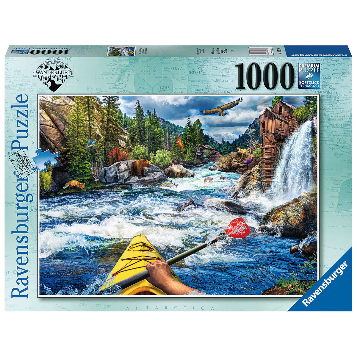 Ravensburger Whitewater Kayaking 1000-Piece Puzzle