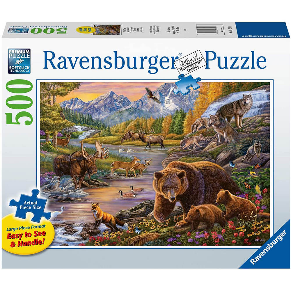 Ravensburger Wilderness 500 Piece Large Format Puzzle