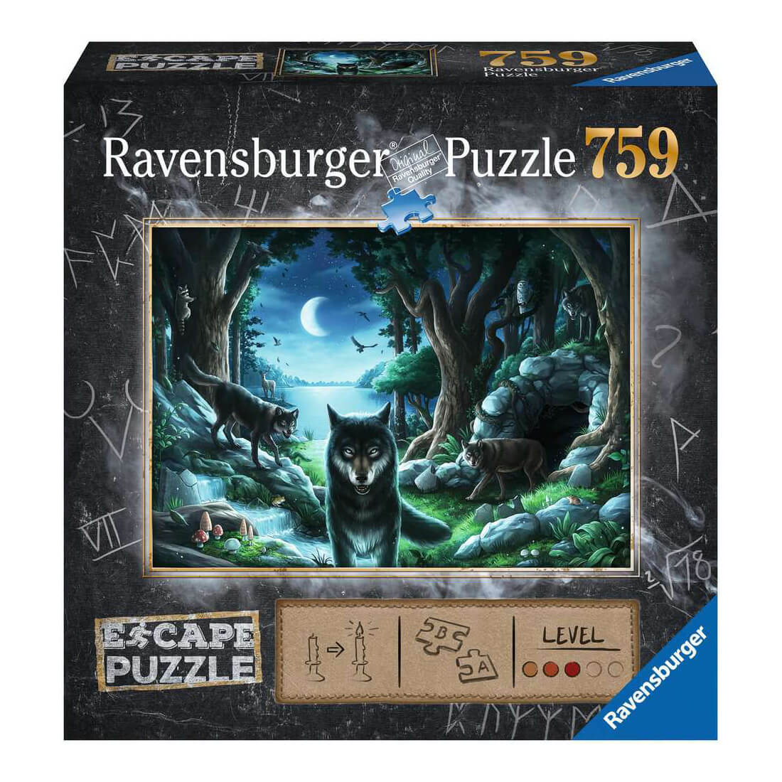 Ravensburger Curse of the Wolves 759 Piece Escape Puzzle