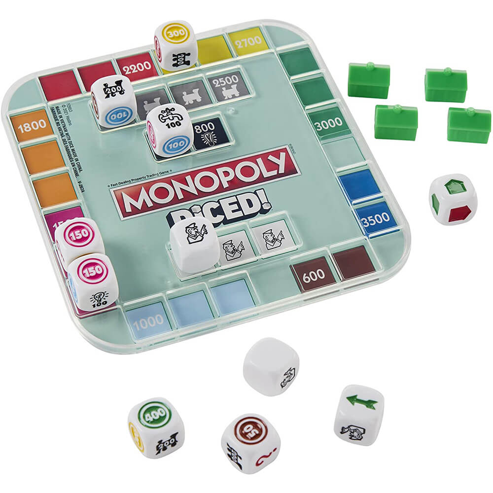 Ready, Set, Roll! Monopoly Diced Game