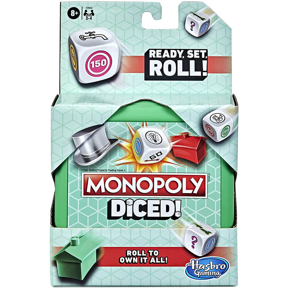 Ready, Set, Roll! Monopoly Diced Game