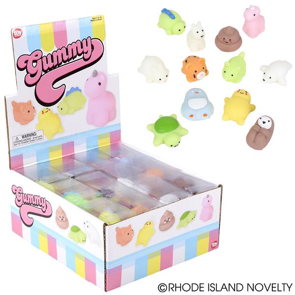 Rhode Island Novelty 1.5" Gummy  Animals Series 2