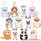 Rhode Island Novelty 4" Belly Buddy Plush Clip (Random)