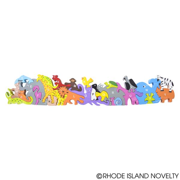 Rhode Island Novelty Alphabet Animal 26 Piece Puzzle
