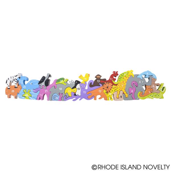 Rhode Island Novelty Alphabet Animal 26 Piece Puzzle