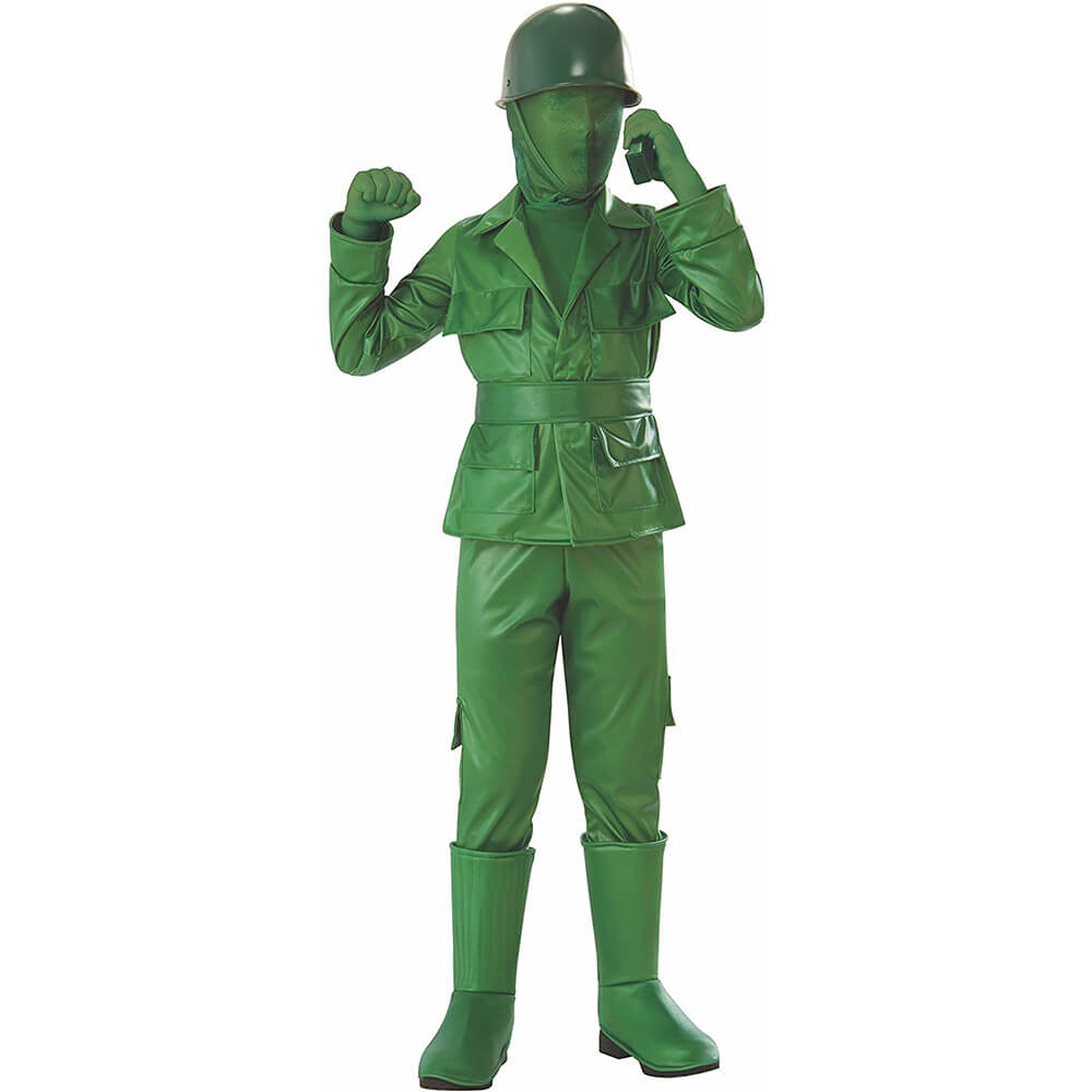 Rubies Green Army Boy Large Costume