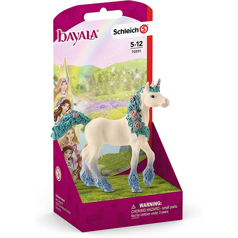 Schleich Bayala Blossom Unicorn Foal Figure