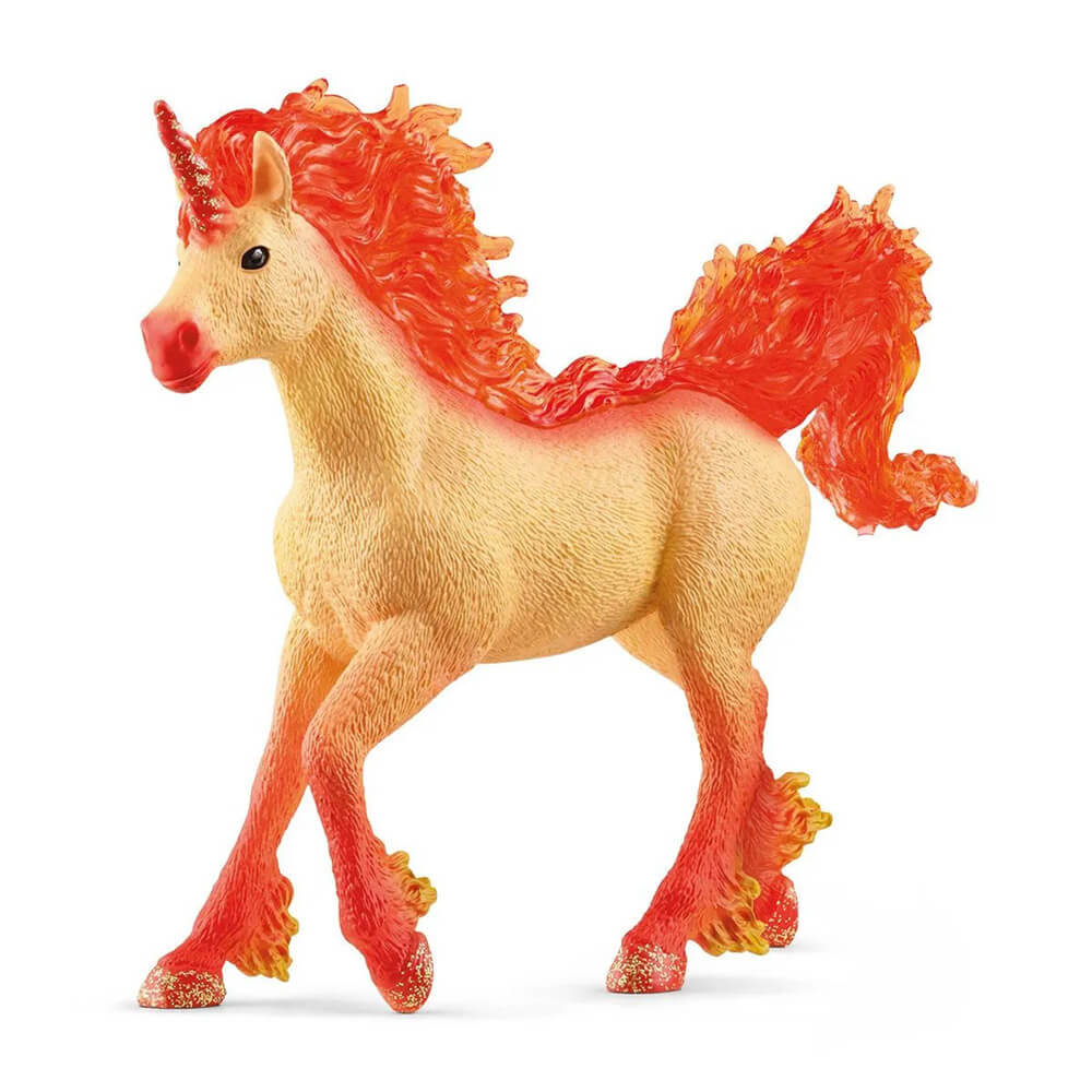 Schleich Bayala Elementa Fire Unicorn Stallion (70756)