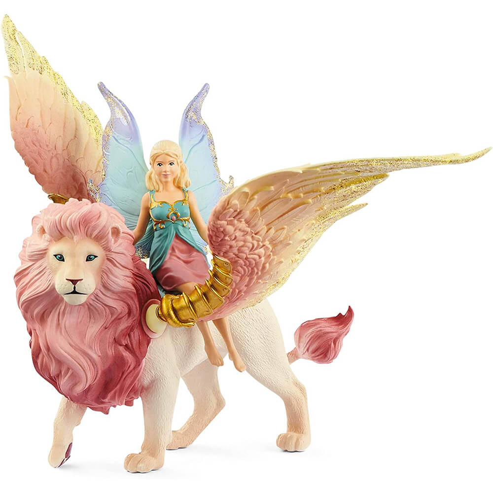 Schleich Bayala Fairy In Flight On Winged Lion