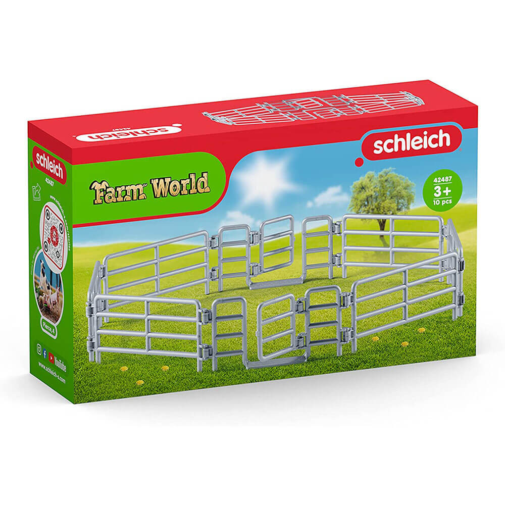 Schleich Farm World Corral Fence Playset