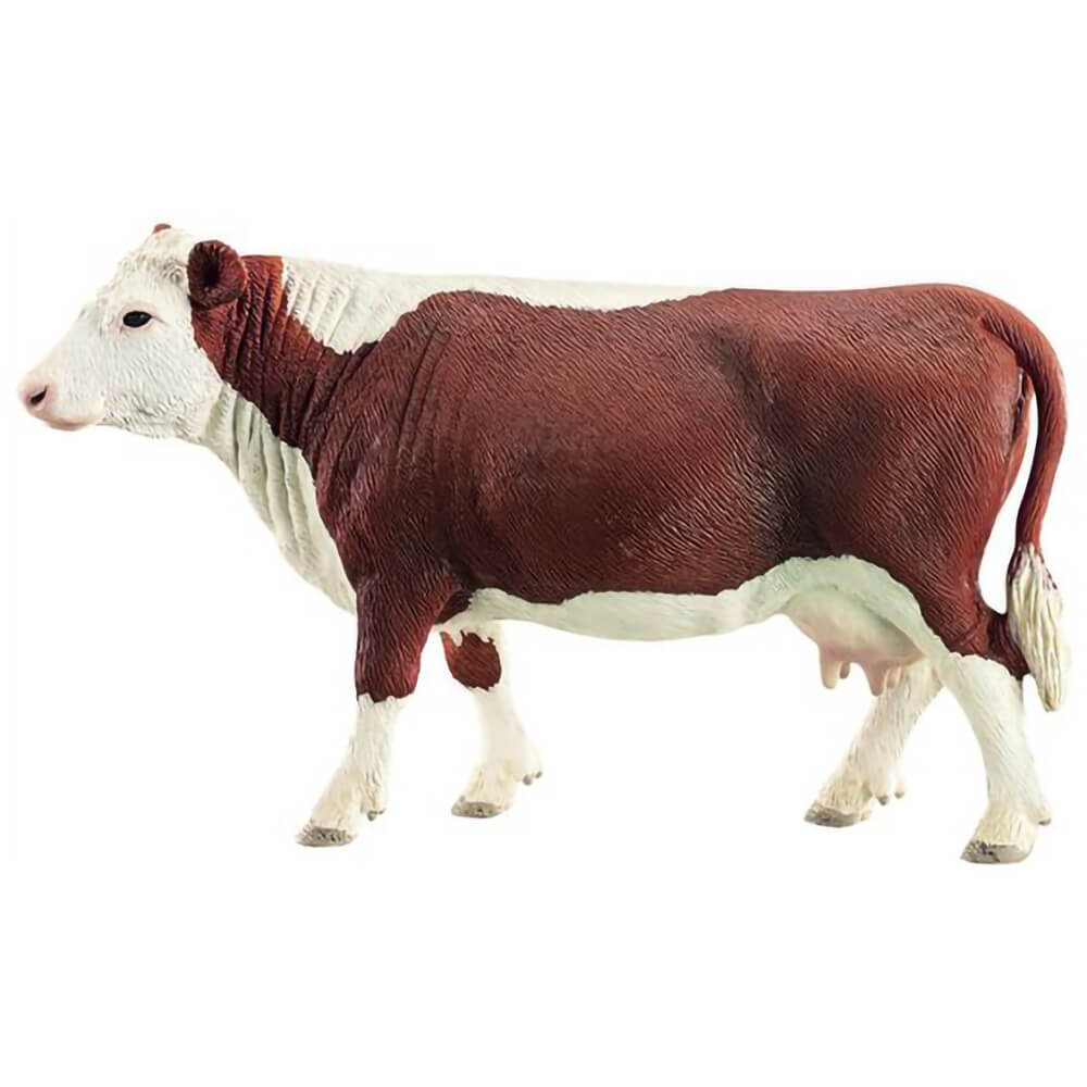 Schleich Farm World Hereford Cow Toy Figure
