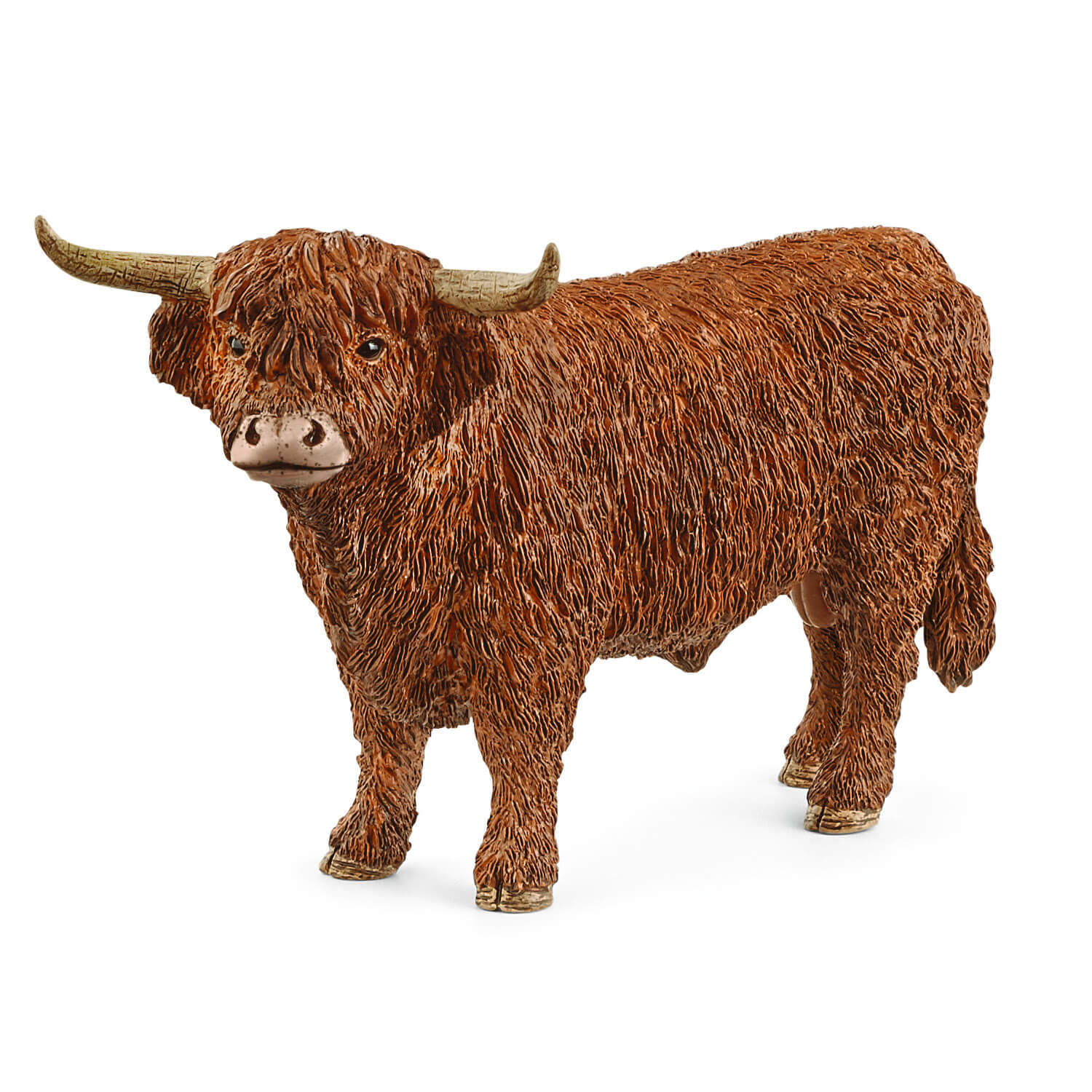 Schleich Farm World Highland Bull Animal Figure (13919)