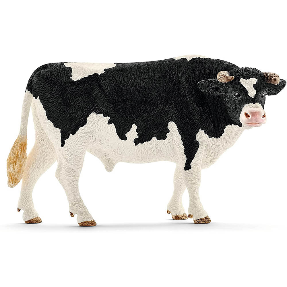 Schleich Farm World Holstein Bull Toy Figure