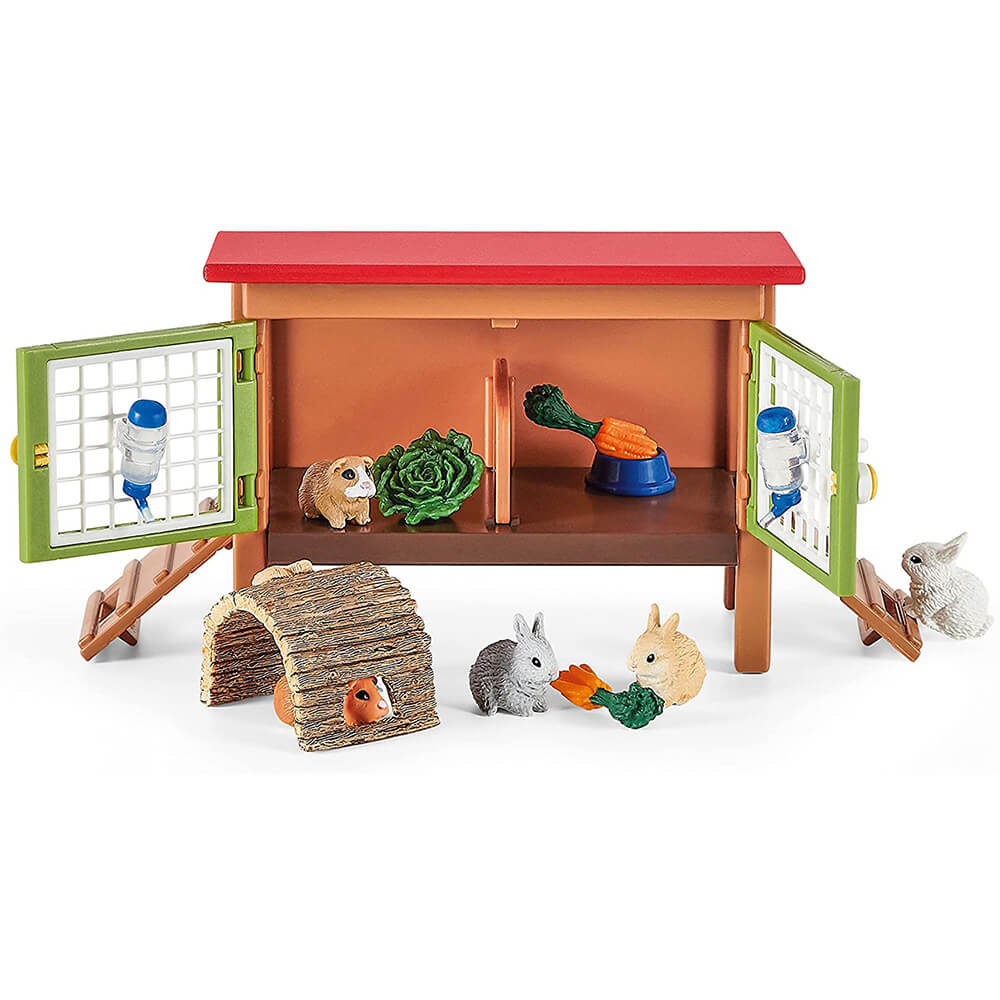 Schleich Farm World Picnic with Little Pets Playset