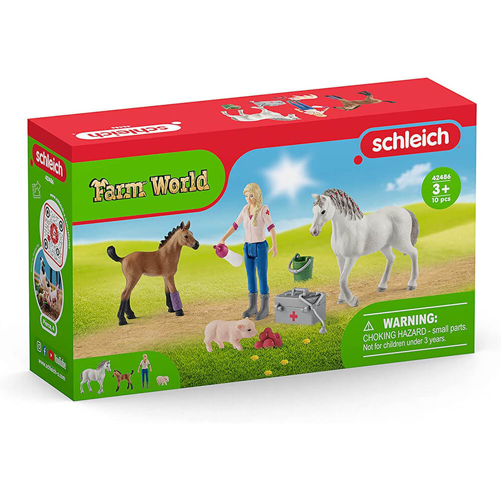 Manuel d'instructions du coffret Schleich Farm World Red Barn - Modèle Manuel d'instructions du coffret Schleich Farm World Red Barn - Modèle