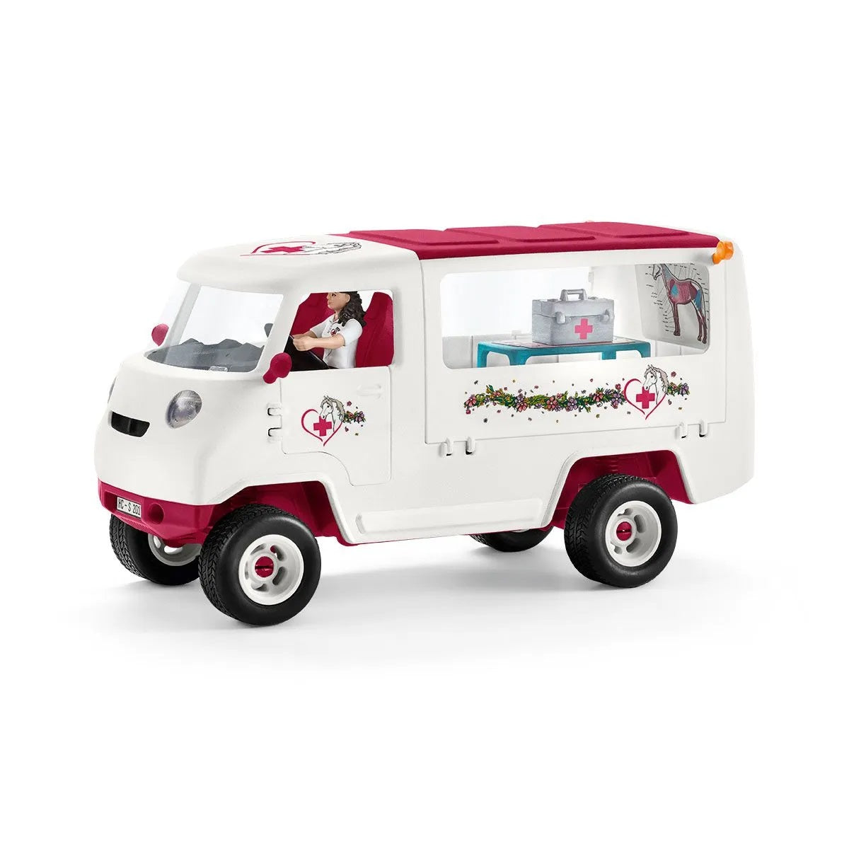Schleich Horse Club - Mobile Vet with Trailer - 90pc Playset