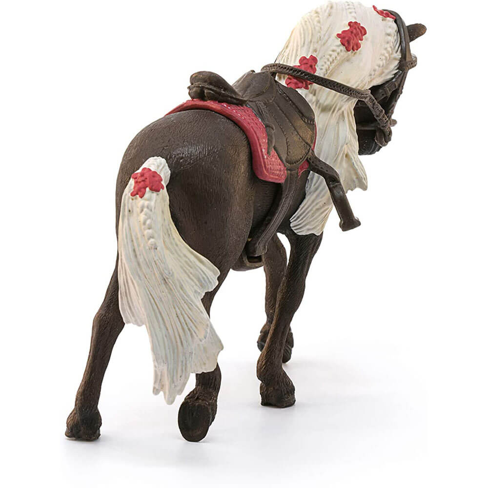 Schleich Horse Club Rocky Mountain Horse Mare Horse Show Playset