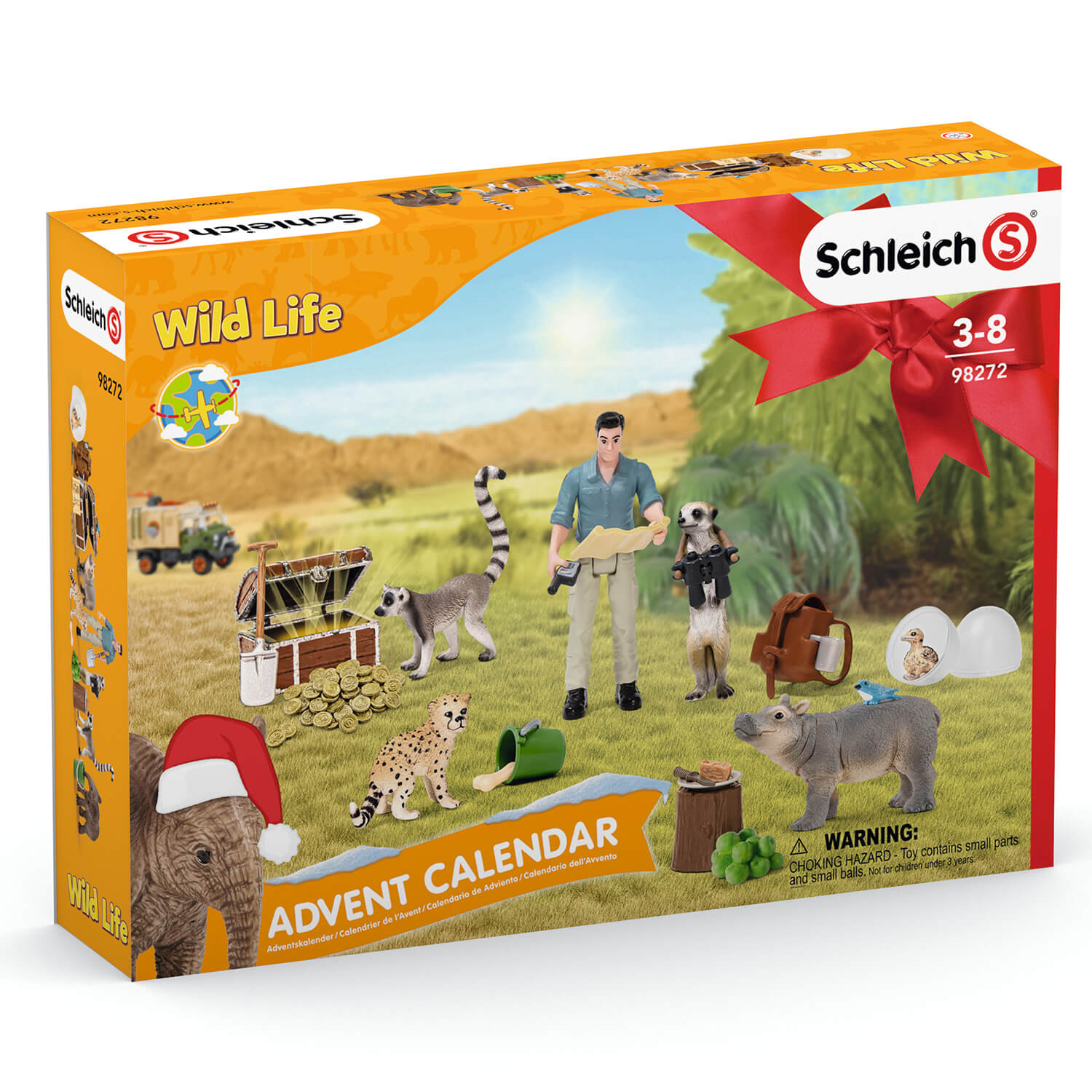 Schleich Wild Life Advent Calendar Wild Life 2021 (98272)