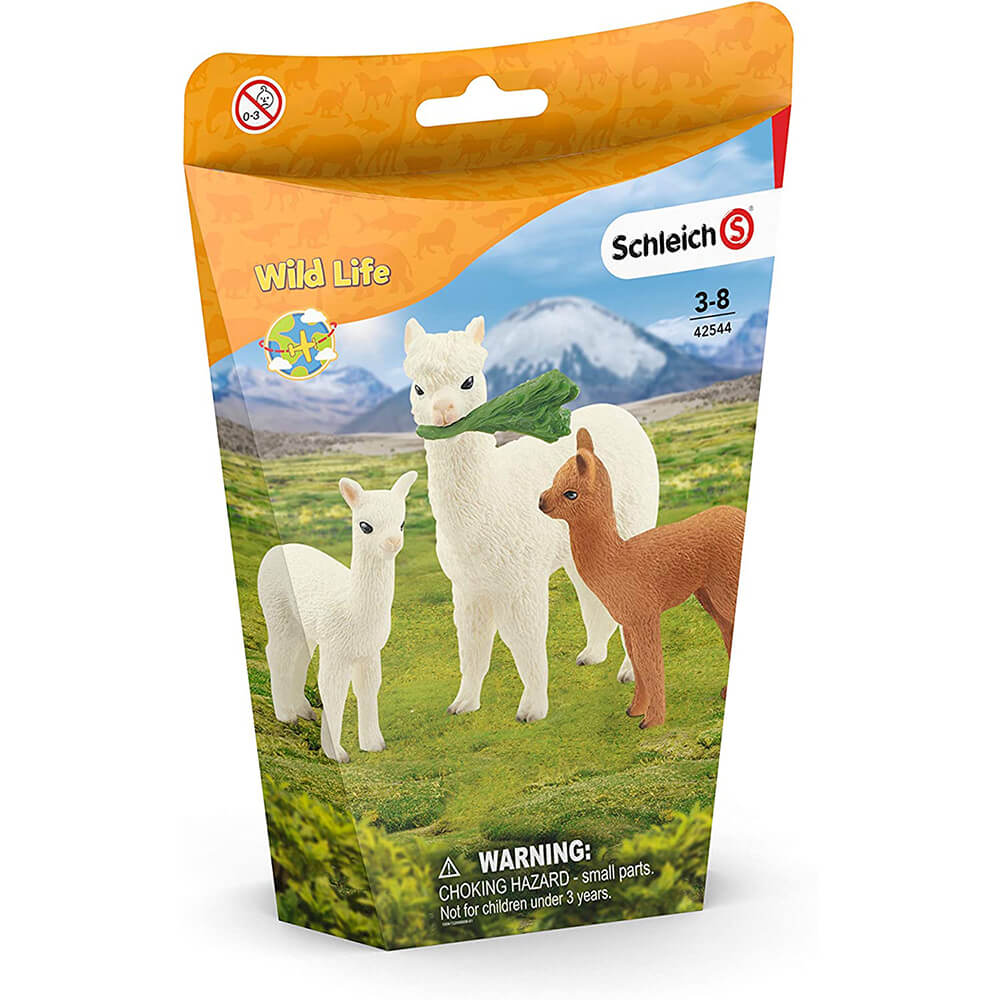Schleich Wild Life Alpaca Set Playset