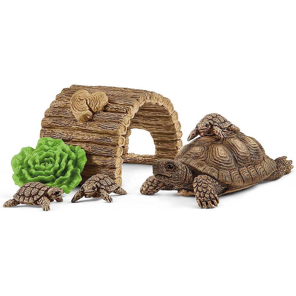 Schleich Wild Life Tortoise Home Playset