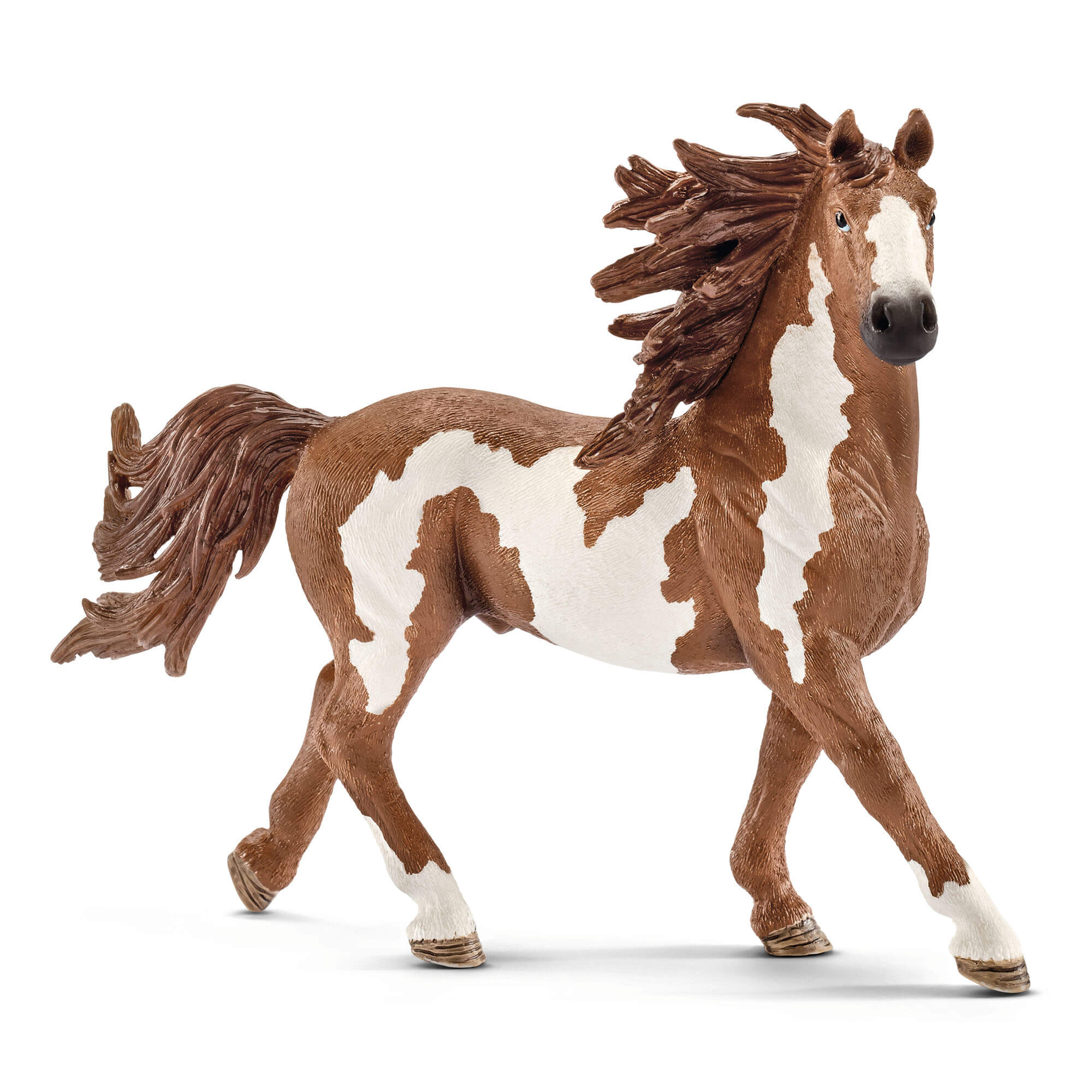 Schleich Farm World Pinto Stallion Animal Figure