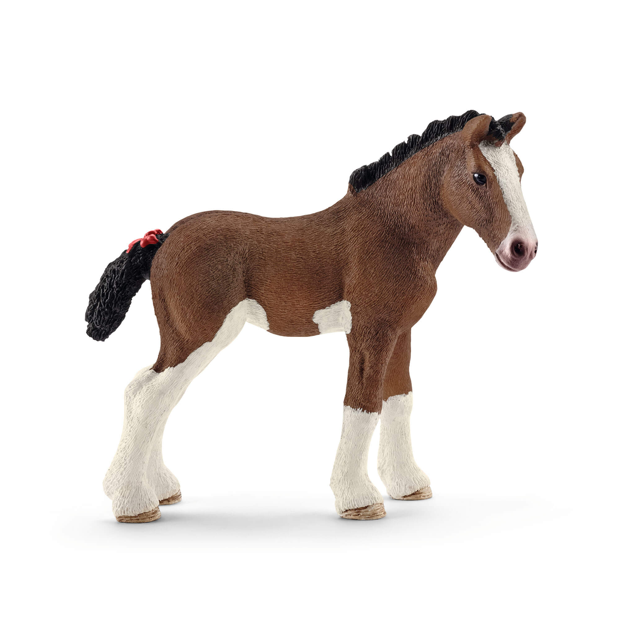 Schleich Farm World Clydesdale Foal Animal Figure