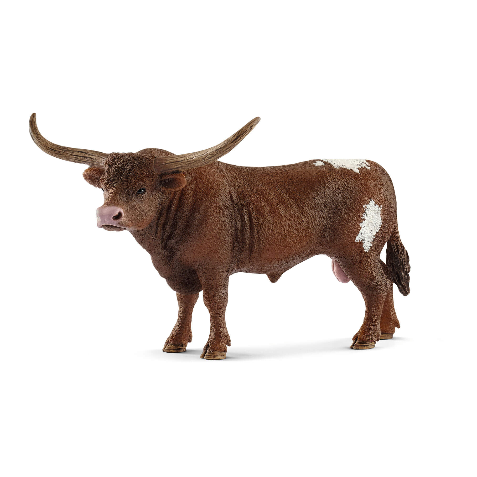 Schleich Farm World Texas Longhorn Bull Animal Figure