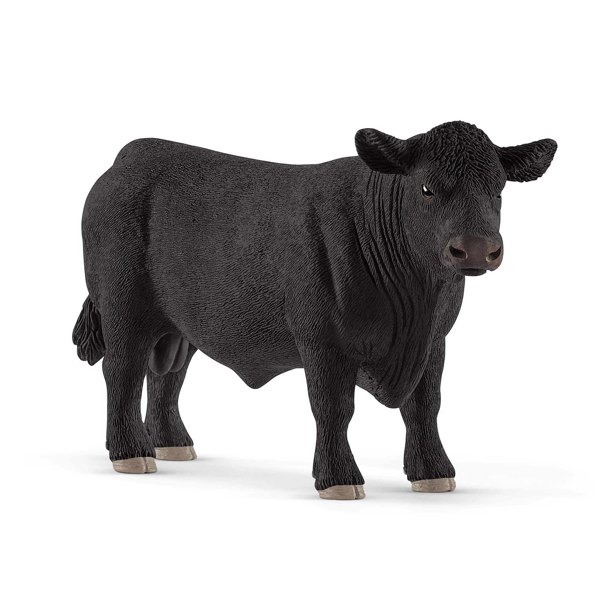 Schleich Farm World Black Angus Bull Animal Figure
