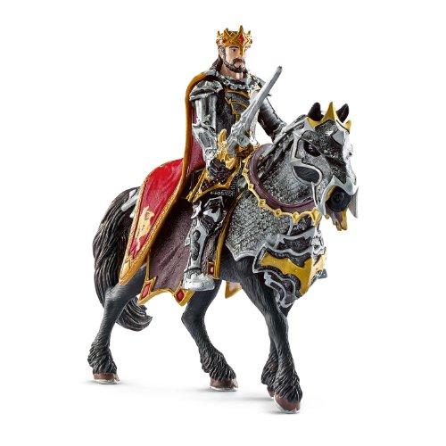 Schleich Eldrador Dragon Knight King On Horse Toy Figure